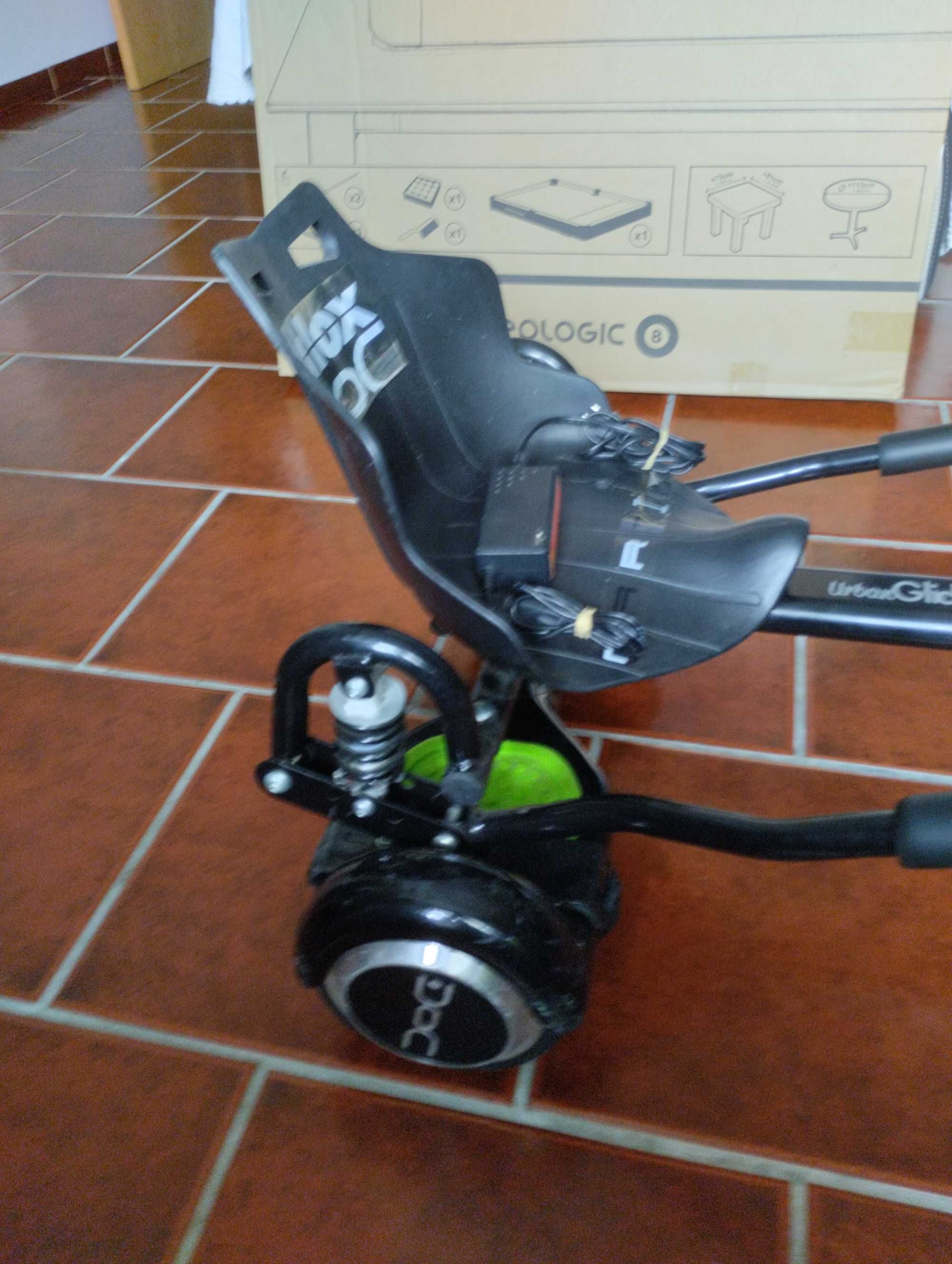 Kit hoverboard nilox com carro