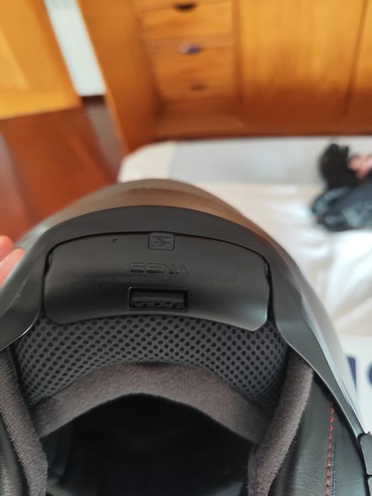 Capacete shoei + intercomunicador