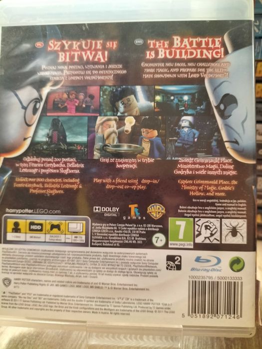 LEGO Harry Potter: Lata 5-7 PS3 Sklep Wysyłka Wymiana