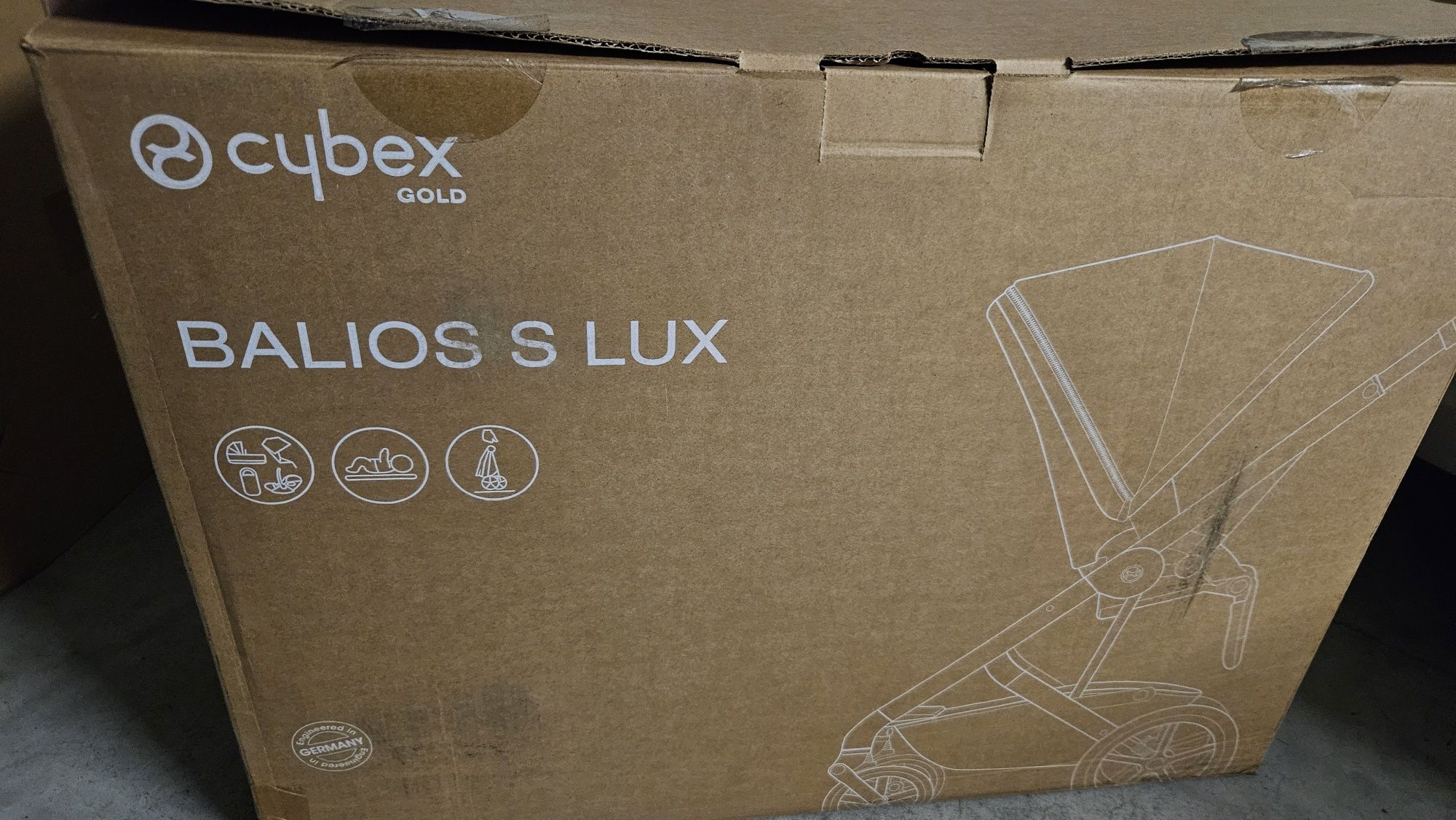 Carrinho cybex balius S Lux + cloud z isize