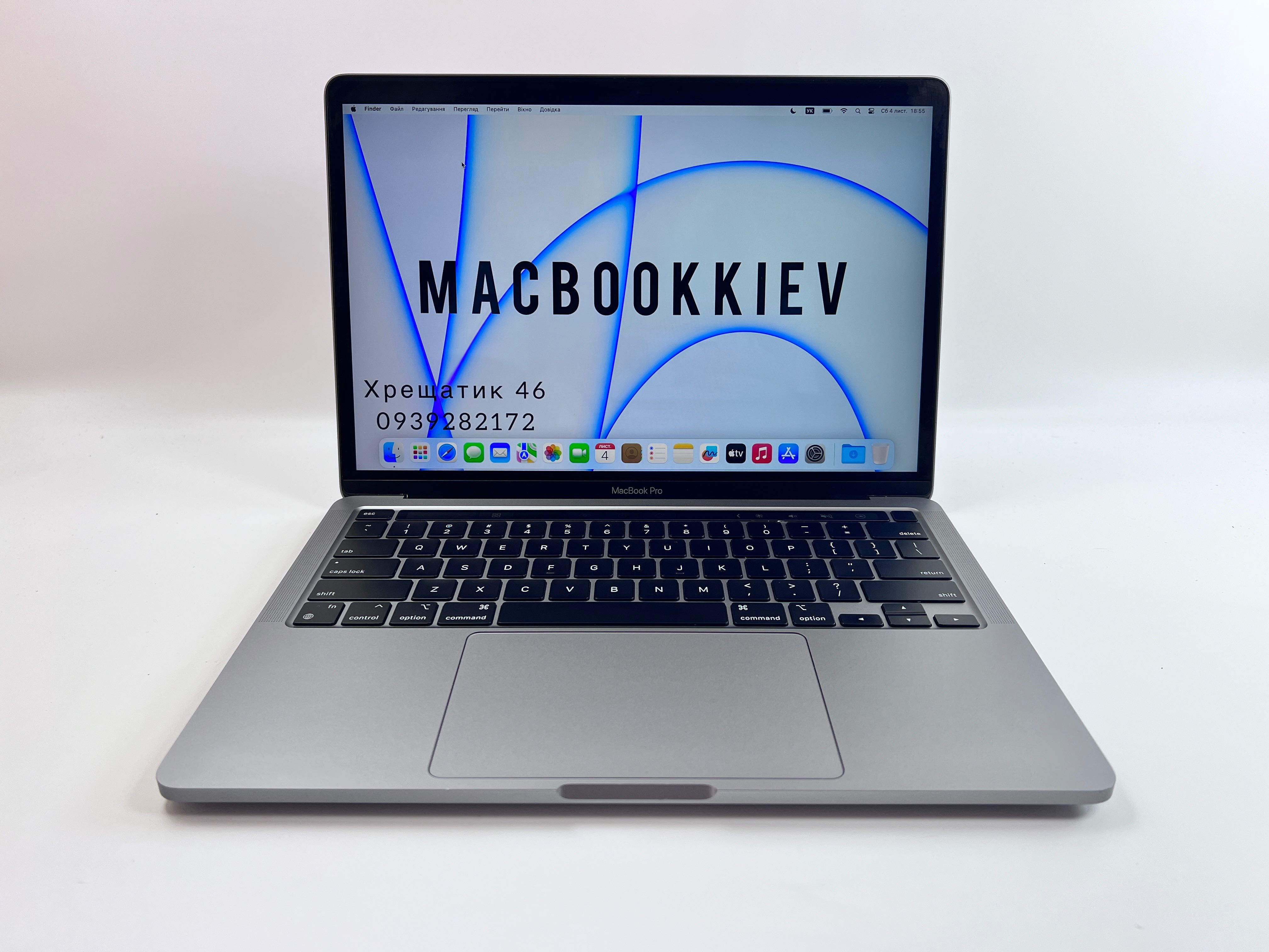 MacBook Pro 13 2022 M2 8GB RAM 512GB SSD Space Gray 10GPU ГАРАНТІЯ