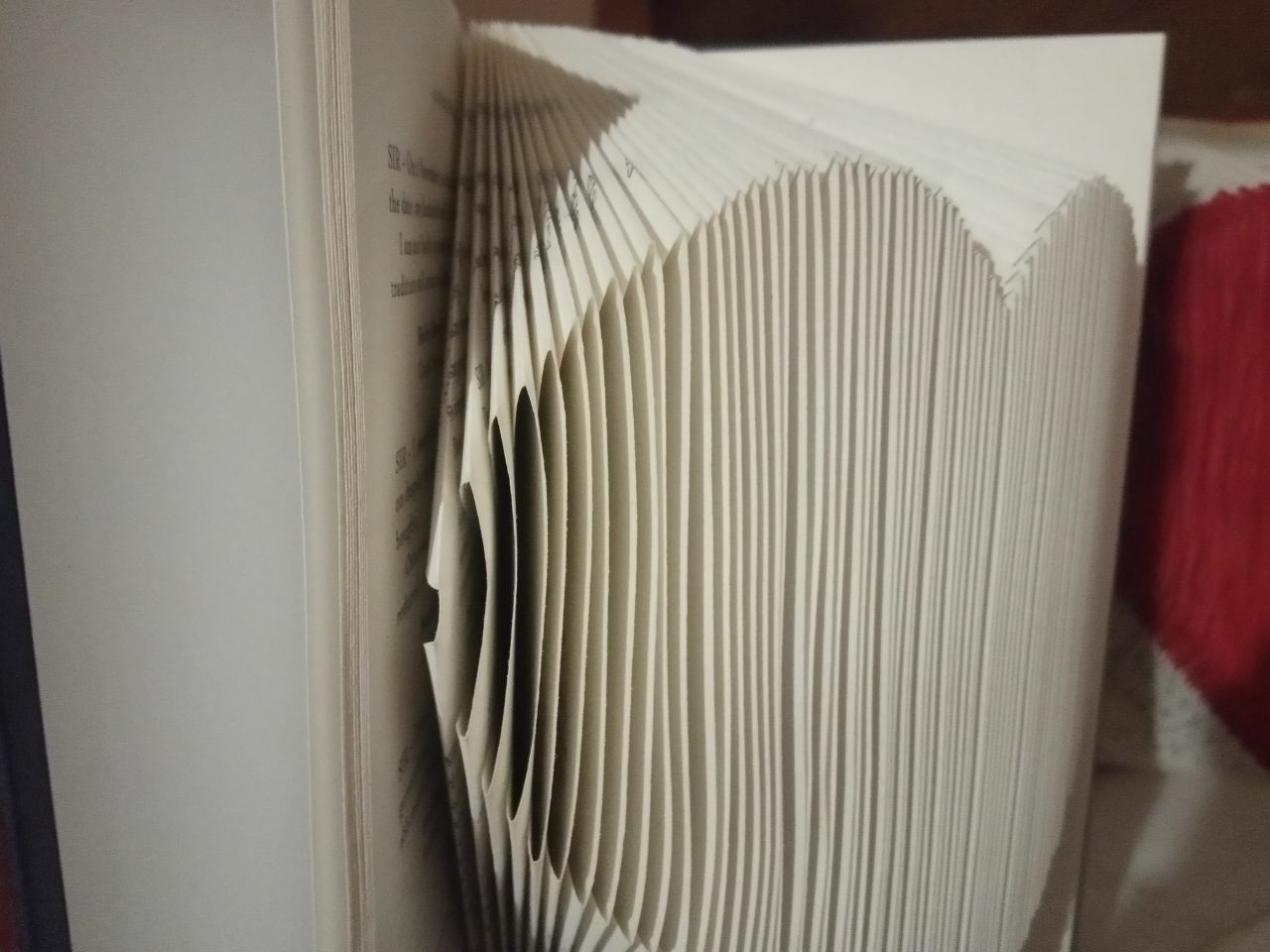 Эксклюзивная Валентинка Книга Букфолдинг Подарок Book Folding