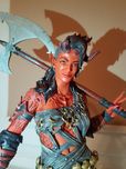 Figurka druk 3d Karlach z gry Baldur's Gate 3 malowana ręcznie