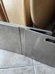 Prateleira em inox pesado
