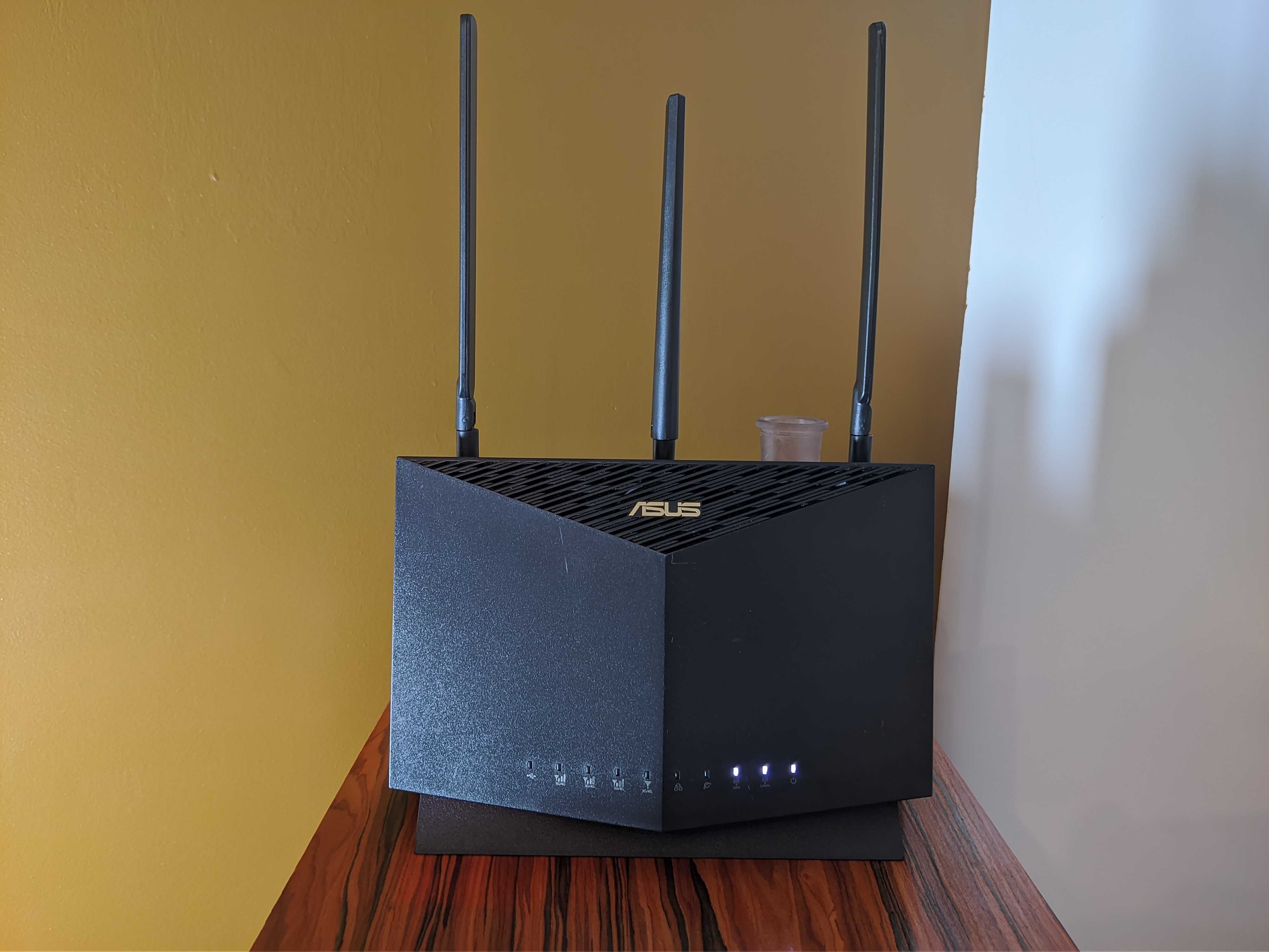 Router ASUS 4G-AC86U, Karta SIM, Modem LTE Cat.12, USB, AC2600. GW, FV