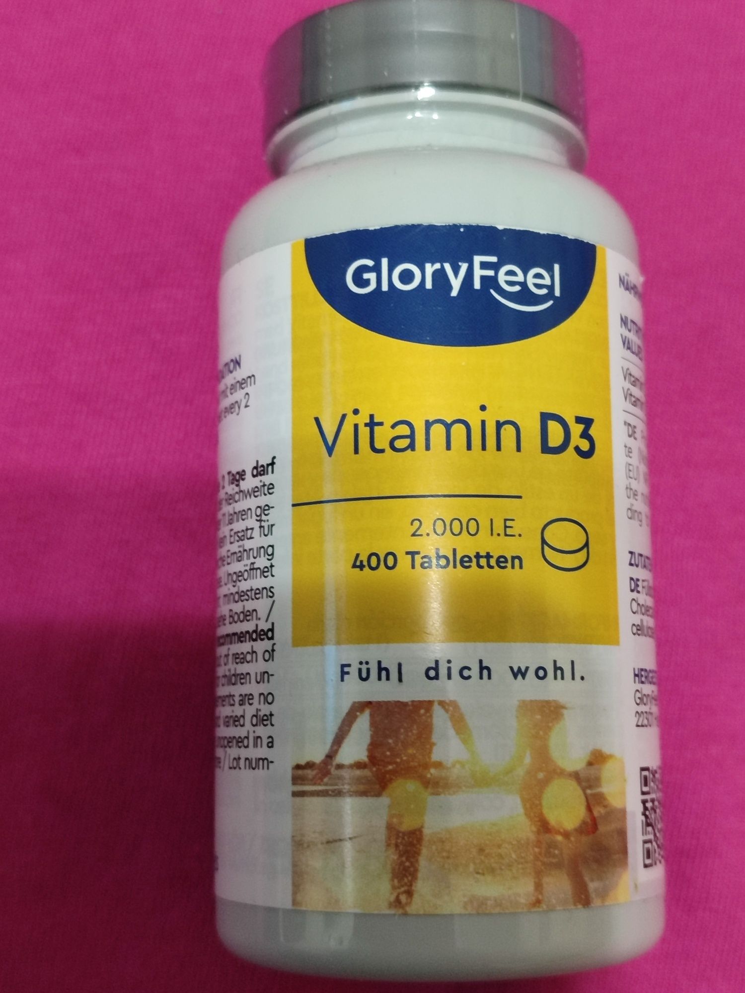 Вітамін D 3 (400 таблеток виробництво Німеччина)