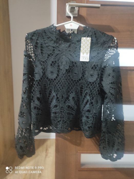 Bluzka damska s koronka