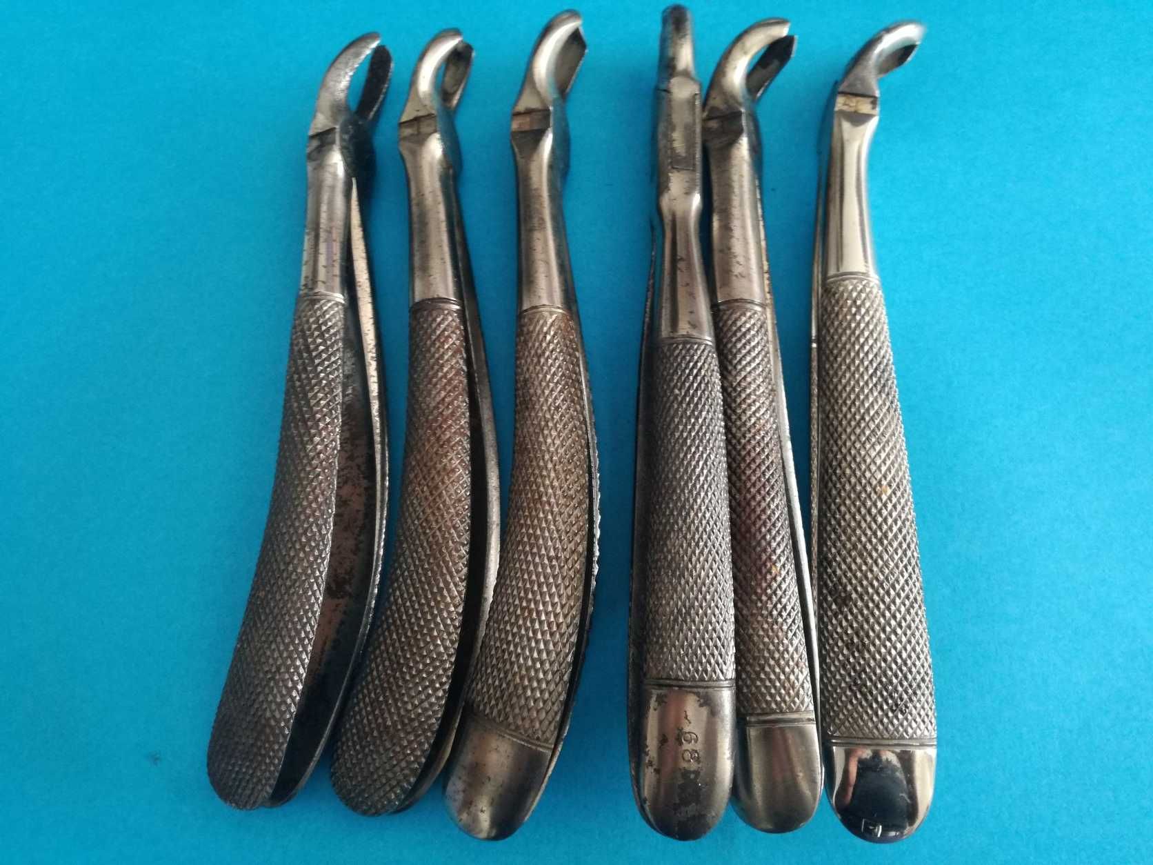 6 Alicates "Pinças" Vintage de Dentista - PREÇO UNITÁRIO