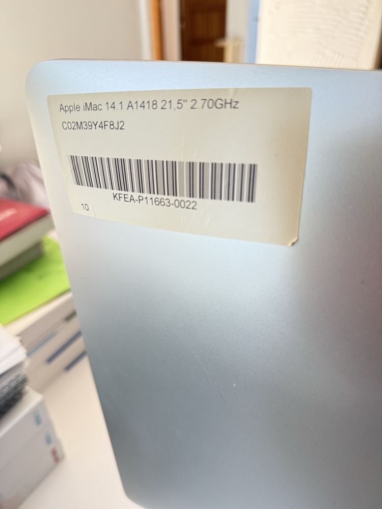 Apple iMac 14.1 A1418 21,5" 2.70GHz