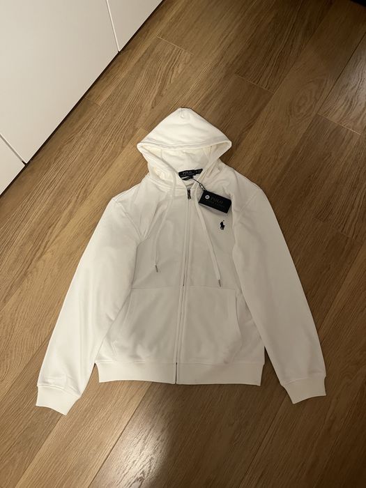 Biała bluza rozpinana Ralph Lauren