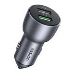 Ugreen szybka ładowarka samochodowa 2x USB 36W Quick Charge SCP FCP AF