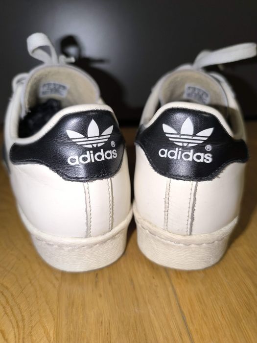 Oryginalne Białe adidasy ADIDAS SUPERSTAR skóra naturalna 39/40/25,5cm
