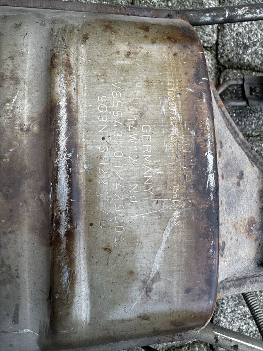 Filtr czastek stalych DPF volvo 2.4 D5