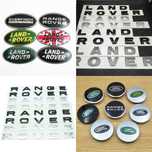 LAND e RANGE ROVER - centros de jante, emblemas, símbolos e letras