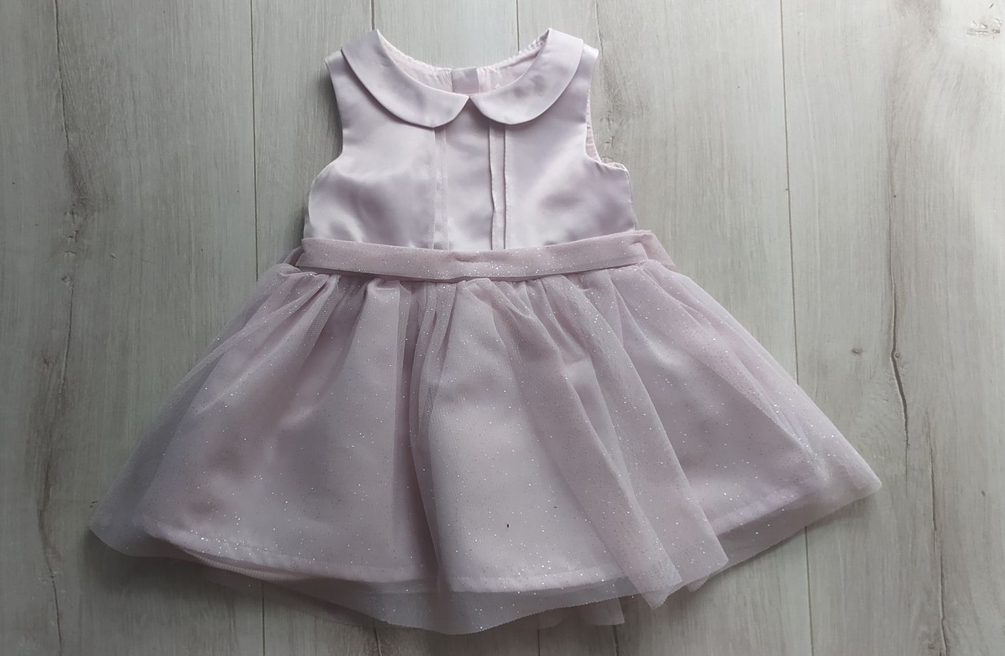 Next sukieneczka 6-9m chrzest, wesele, urodziny