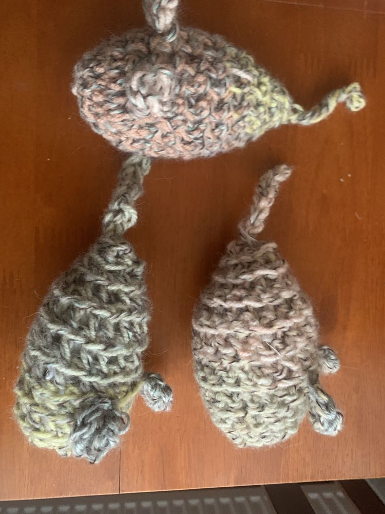 Zabawka dla kota kocimietka myszka Handmade