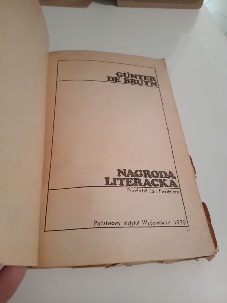 Günter de Bruyn Nagroda Literacka seria KIK