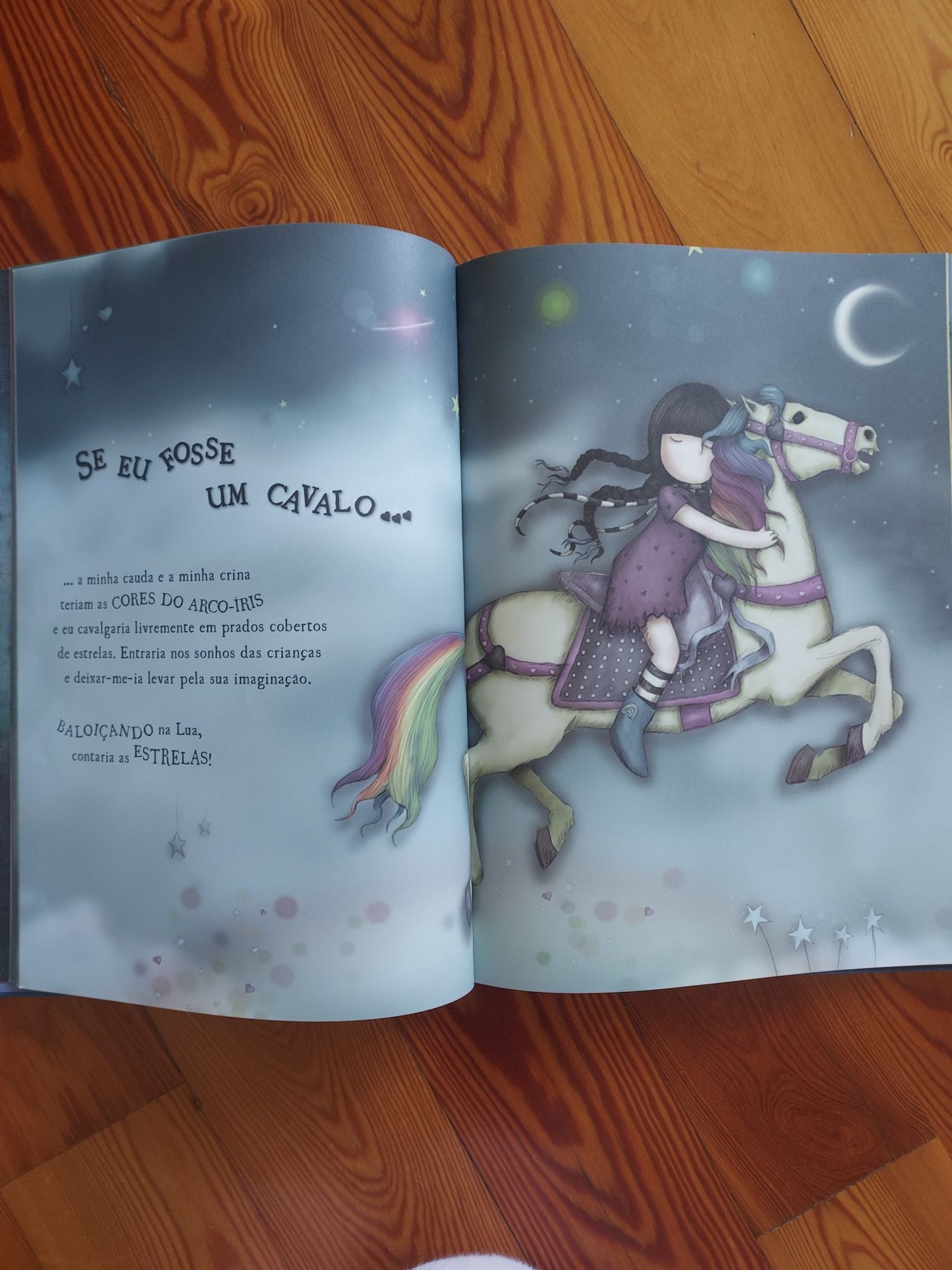 Livros de grandes dimensões" Como num sonho e Se eu fosse..."