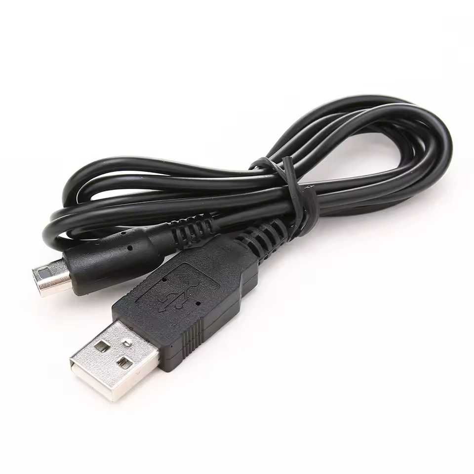 NOVO - Cabo Carregador USB para Nintendo • DSi • 2DS • 3DS • XL