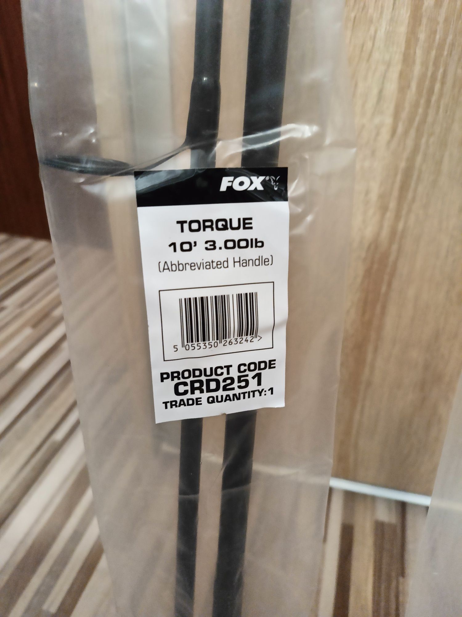 Wędka Fox Torque 10ft/3,00lb Abbreviated Handle - 2 sztuki