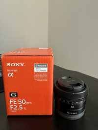 Обʼєктив Sony FE 50mm f/2.8