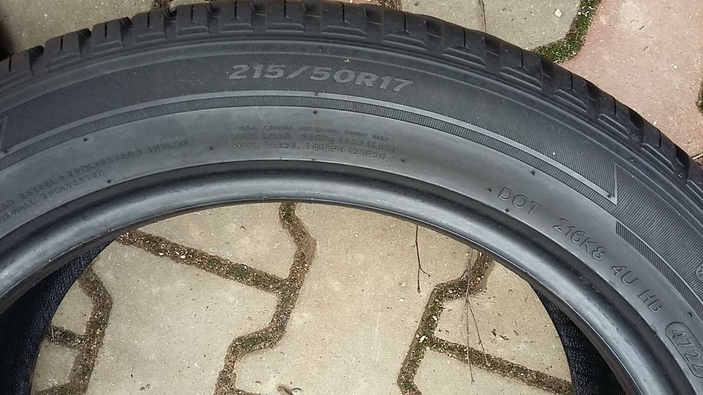 całoroczne opony 2022r Hankook Kinergy 4S215/50R17