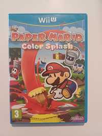 Paper Mario Color Splash Nintendo WiiU angielska