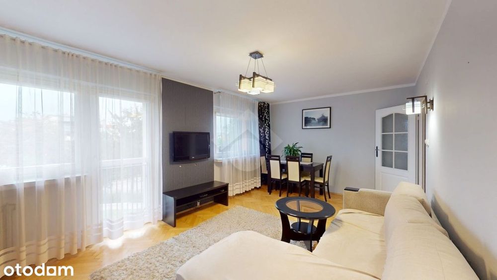 Przestronne mieszkanie na wynajem | 4 pokoje | 72m2