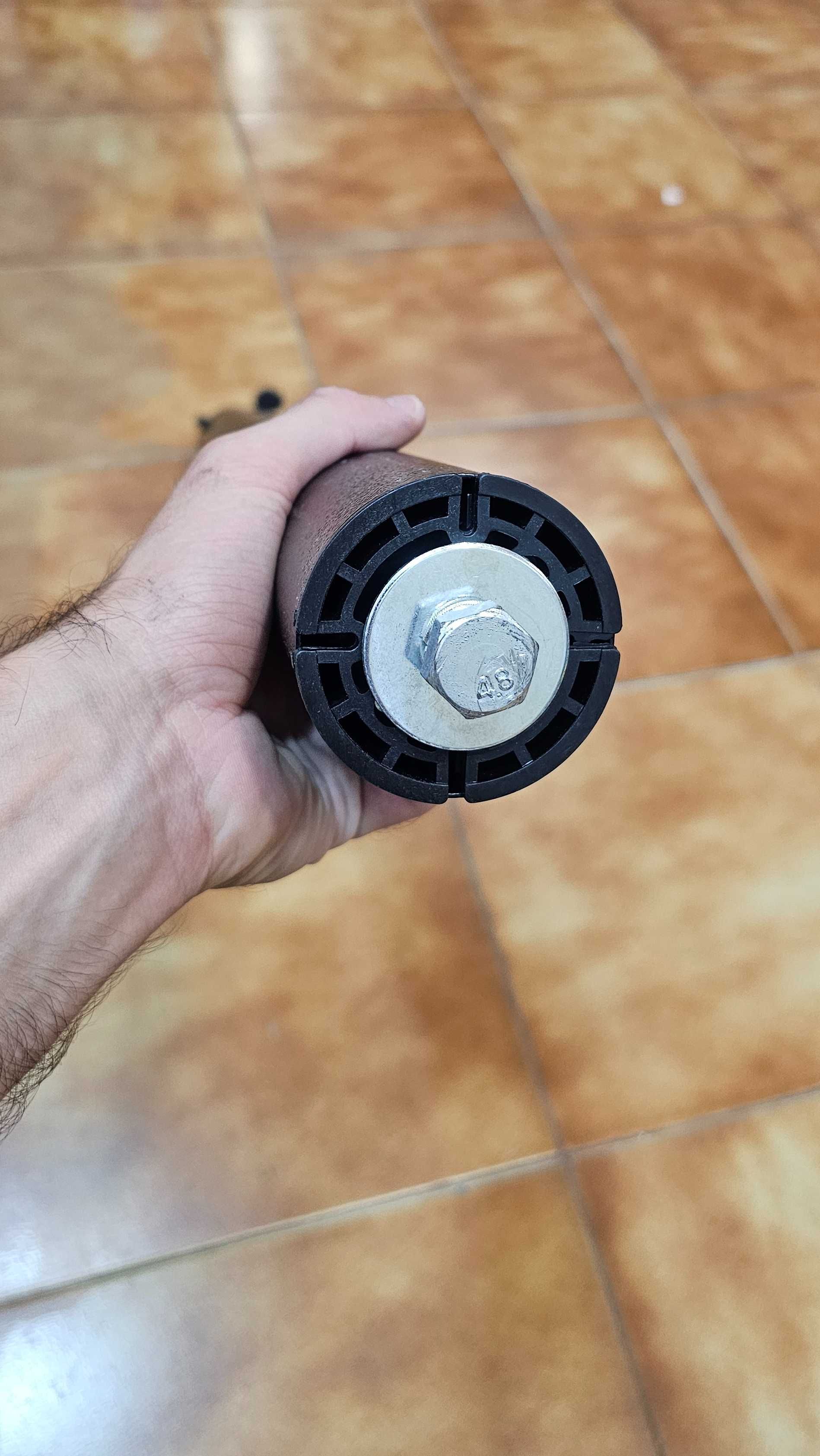 3x Barreiras de Delimitação de Fita Retrátil Pretas
