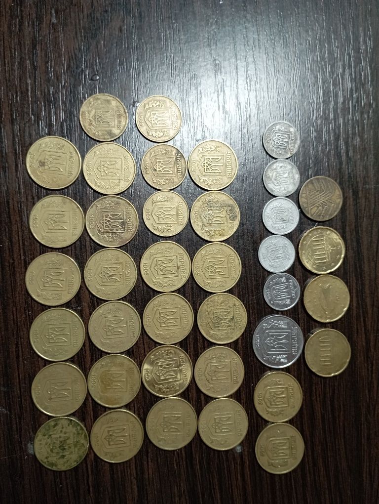 Монети різні 92,93,94 рік