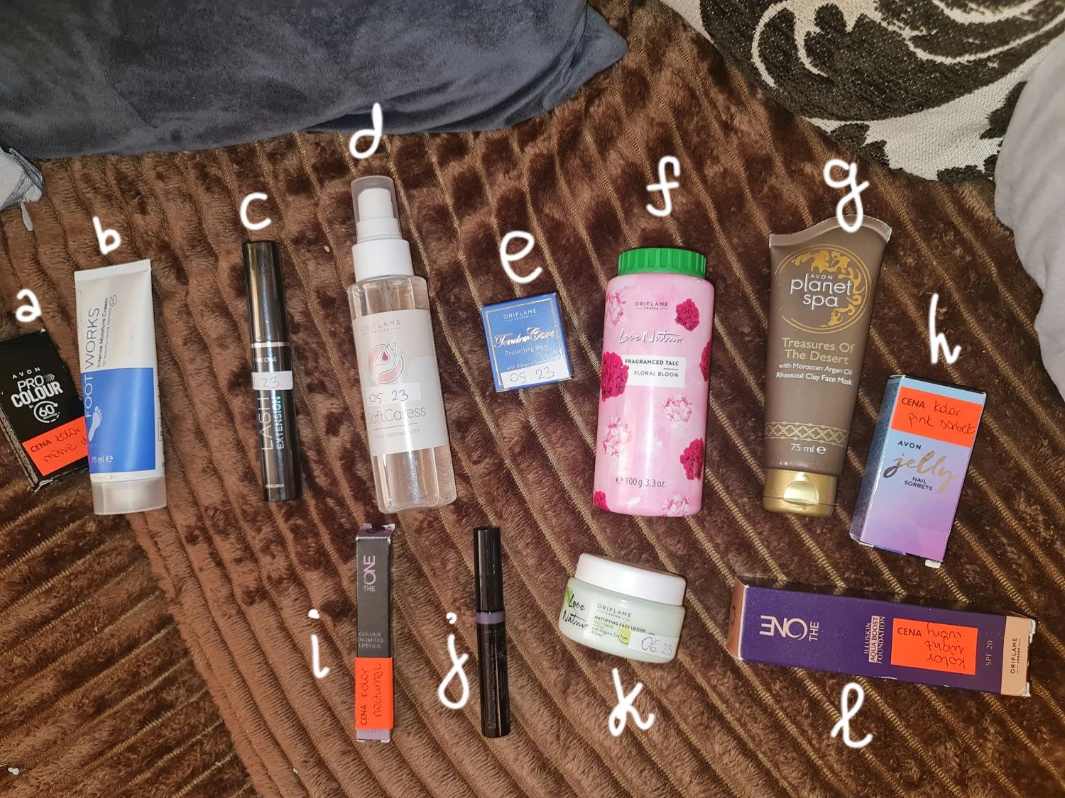 Avon / Oriflame / kosmetyki