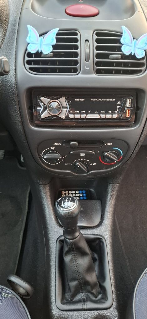 Peugeot 206 1.4 75km 2001r Nowy Rozrząd Oleje Belka Aku