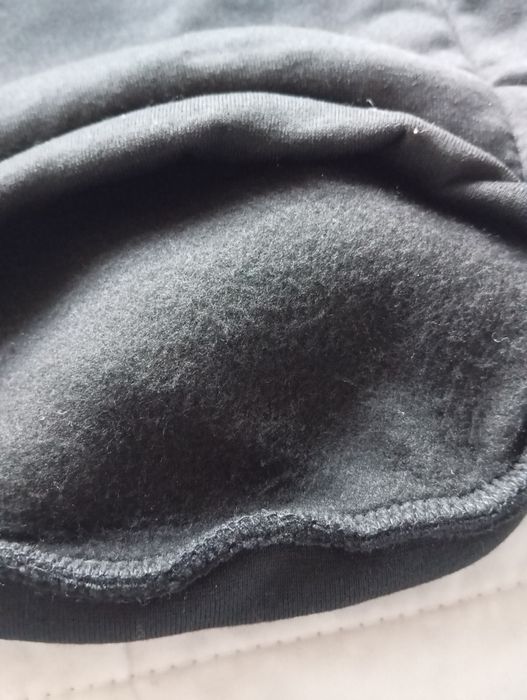 Ubranie dla psa kota bluza z kapturem ciepła czarna r.XL NOWA