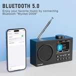 Mycket Przenośne Radio DAB/DAB+/FM z Bluetooth, Cyfrowe, Małe
