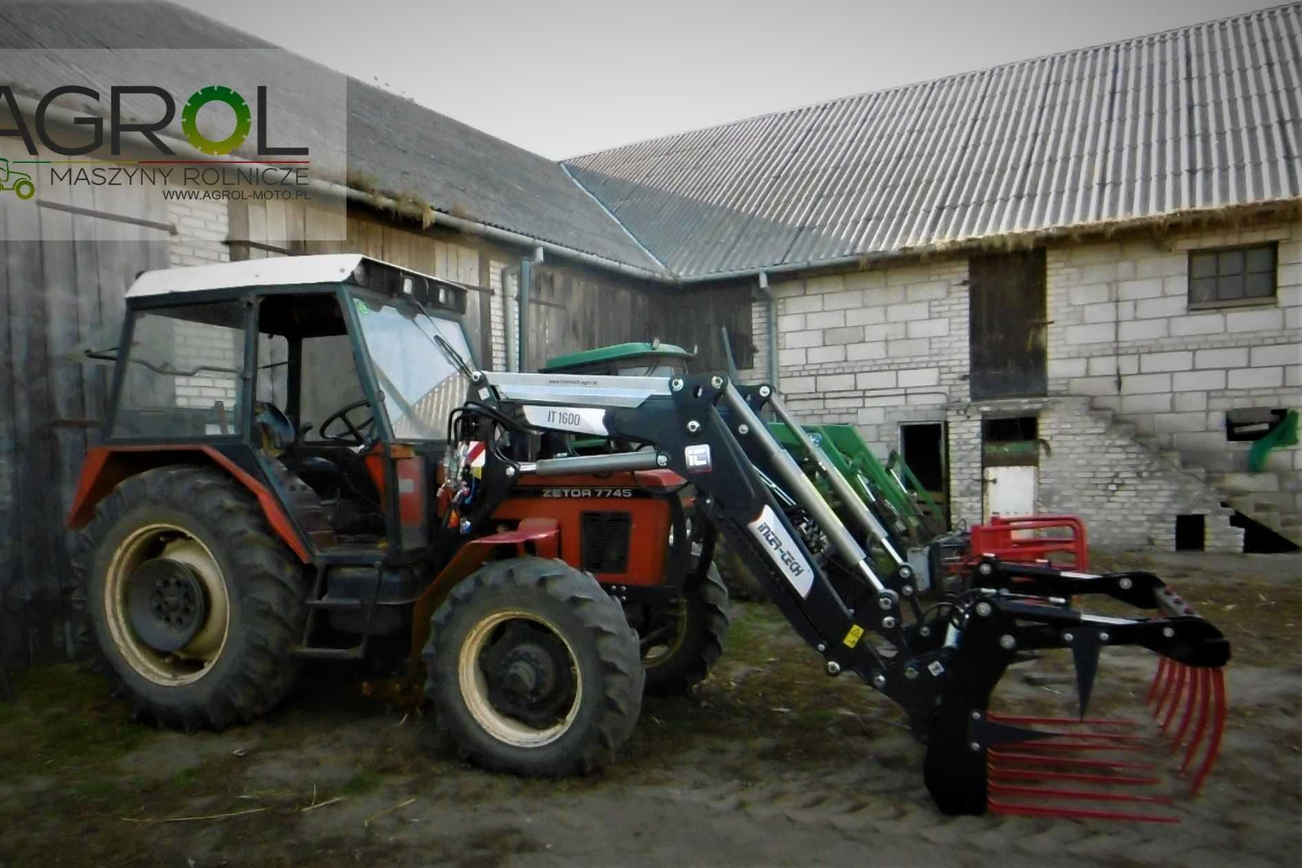 Ładowacz czołowy IT1600  Inter Tech , Ursus  Zetor  MTZ