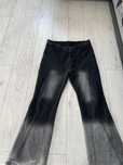 клеш штаны flared jeans distressed