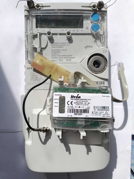 Лічильник ACE6000 Itron + модем Sparklet зелений тариф