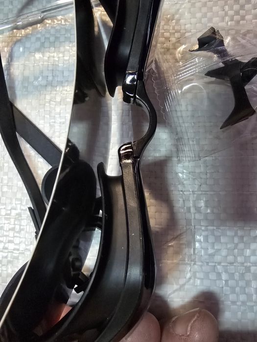 Окуляри для плавання Adidas RIPSTREAM SPEED чорні дзеркальні IK9658