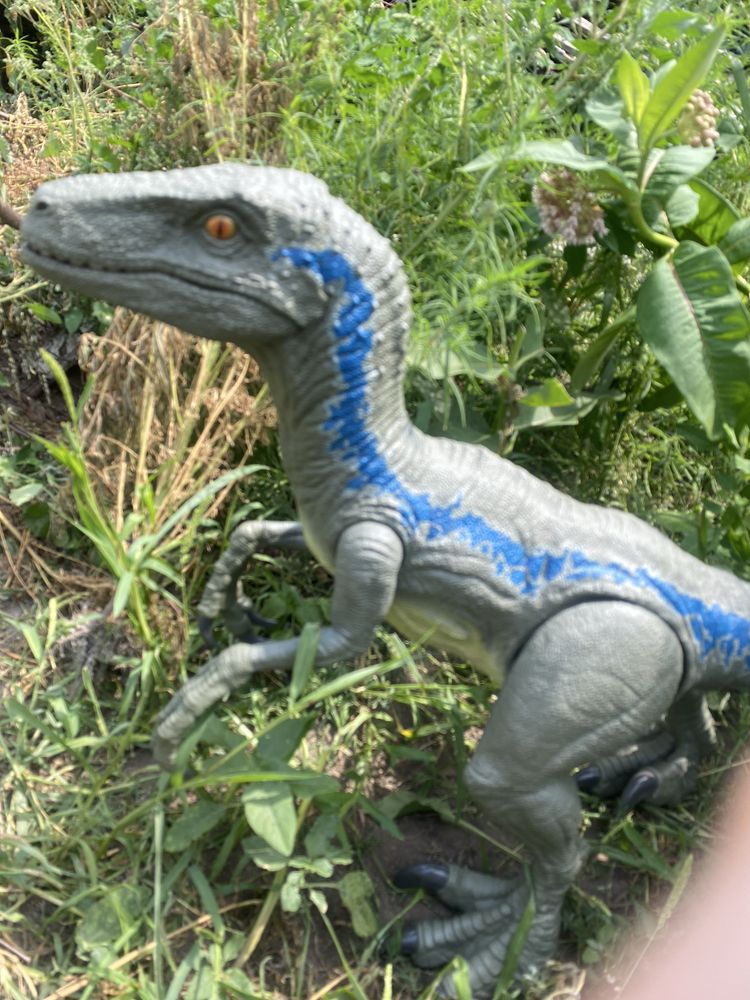 Jurassic World falen kingdom Mattel Велоцираптор Блю 107 см