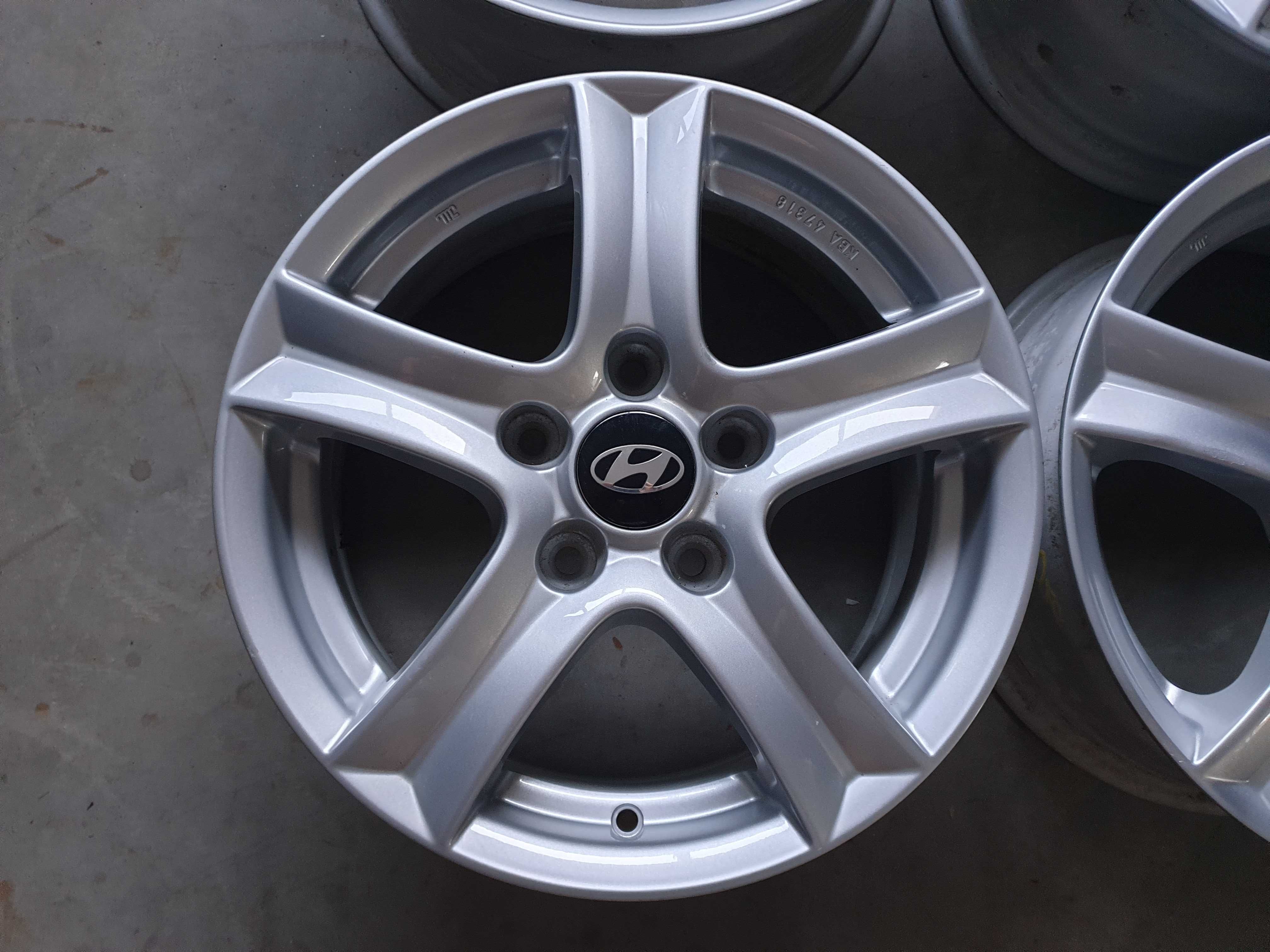 Alufelgi 15" 5x114,3 Hyundai i30 ix20 Kia Carens Pro Ceed Soul Venga