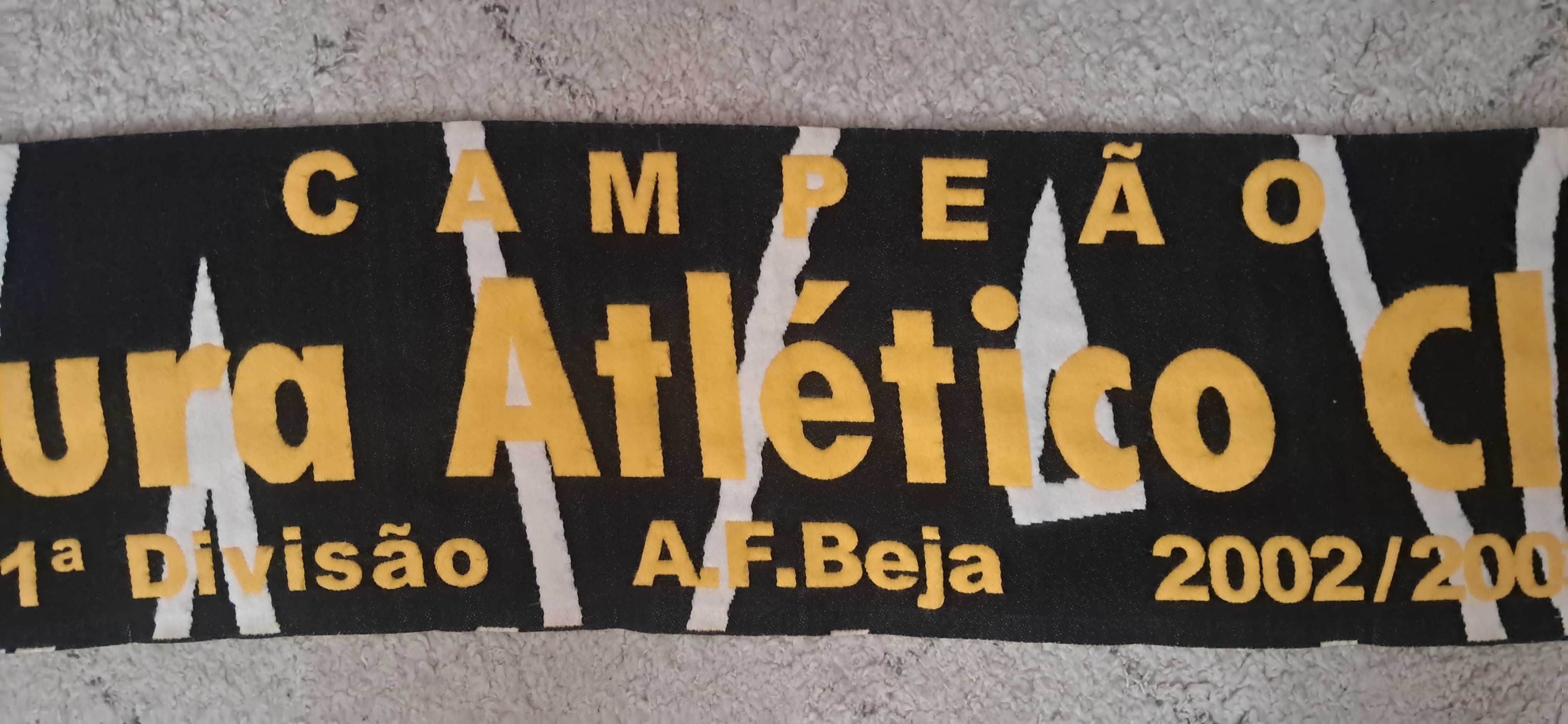 Cachecol Campeão Moura Atlético Clube 1ª divisão A.F.Beja 2002/2003