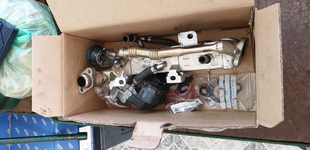 EGR BMW,охладитель ОГ,моторы N47,N57 F серии Е серии Х5M50D,X6M50D