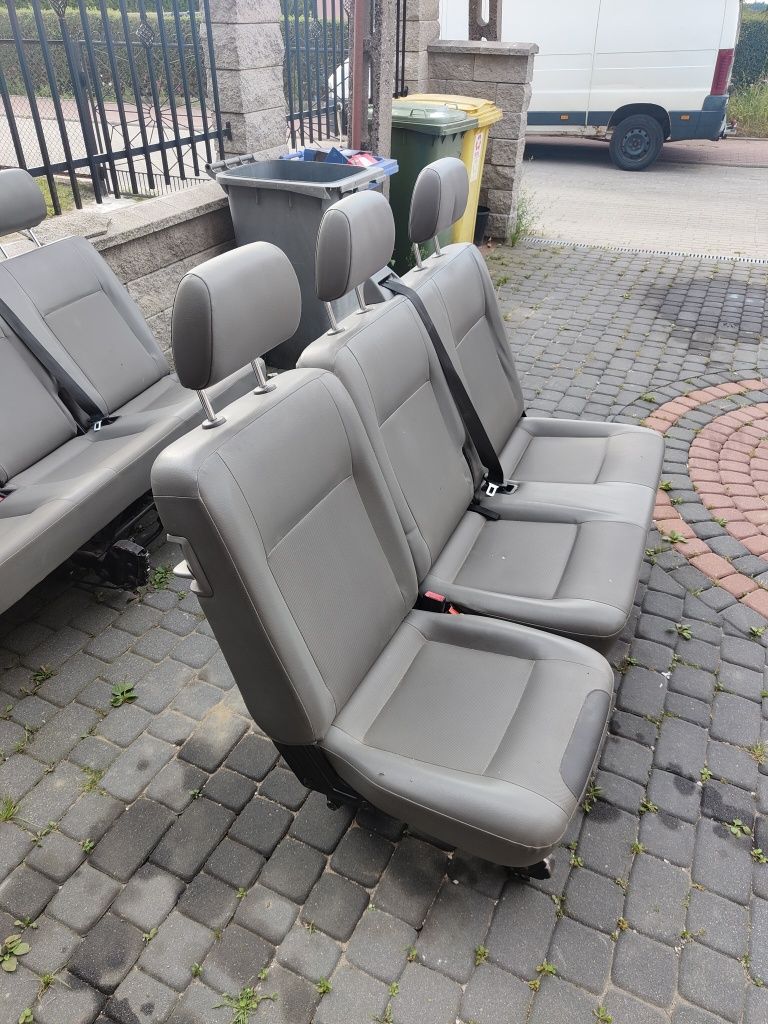 Fotele VW t5 skóra