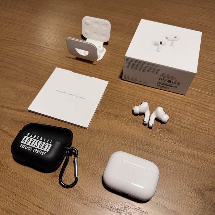 Słuchawki dokanałowe APPLE AirPods Pro II ANC Biały (Etui z USB-C)