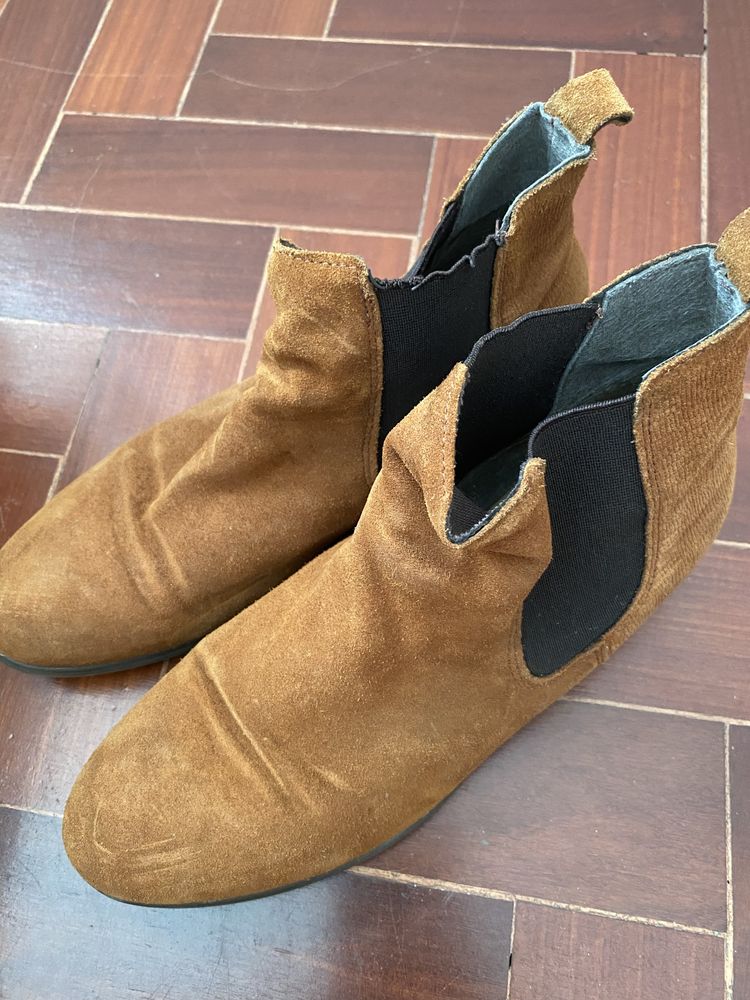 Botins, camurça, 39