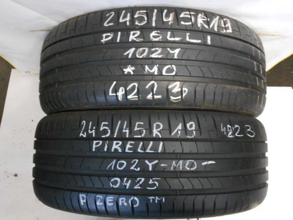 OPONY 245/45R19 PIRELLI PZERO MO DOT 0425 / 4223 6.4MM