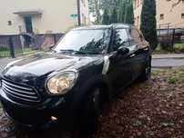 MINI Countryman Mini model black ,skóra ,komtortowy,hak ,dach panoramiczny.