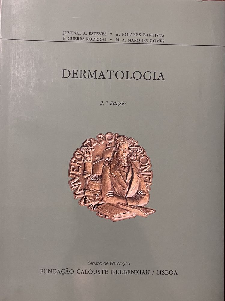 Livro Dermatologia F. Calouste Gulbenkian