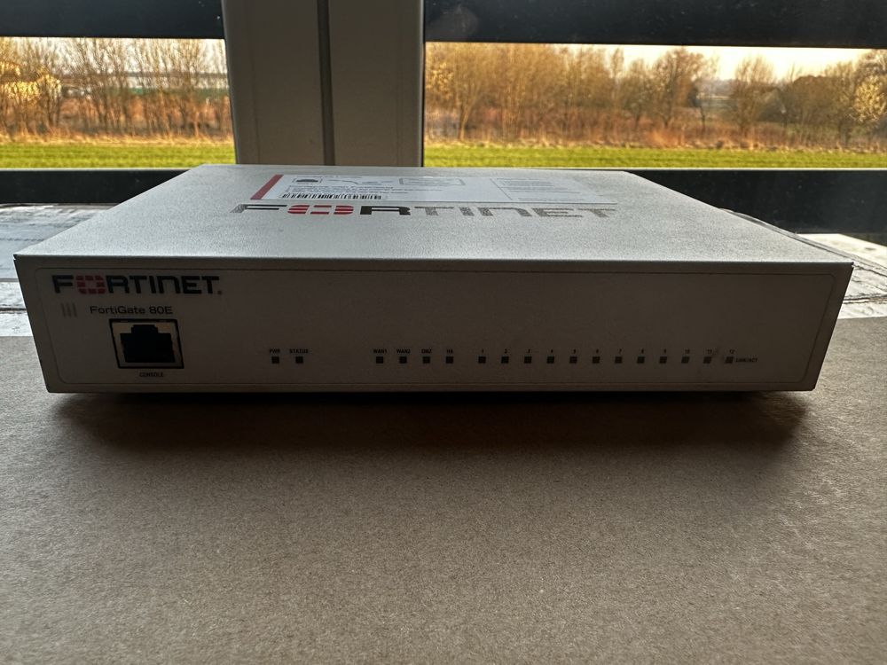 Fortinet Fortigate 80E