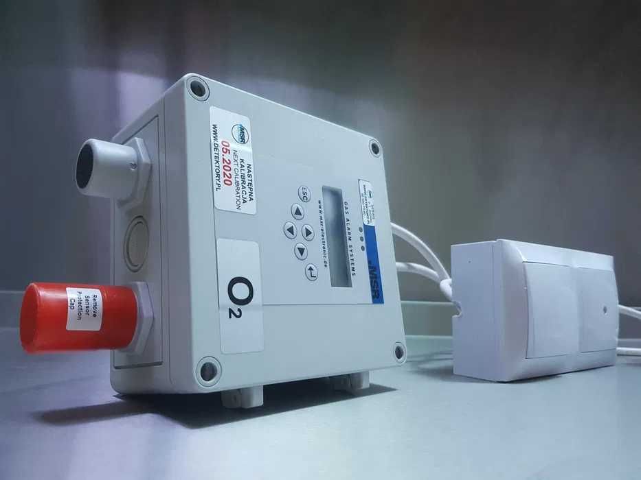 detektor MSC PolyGard2 + czujnik poziomu tlenu + sygnalizator MSC2